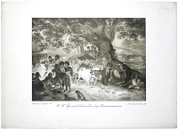 Сладкие воды близ Константинополя - Фототипия с картины Карла Брюллова (Санкт-Петербург, 1903 год) артикул 3921b.